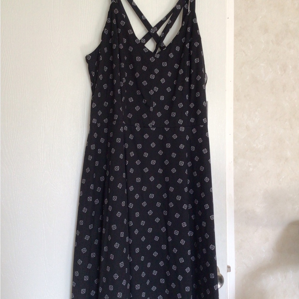 1x NWT Nine Britton Liszt brushed knit Black Midi Dress